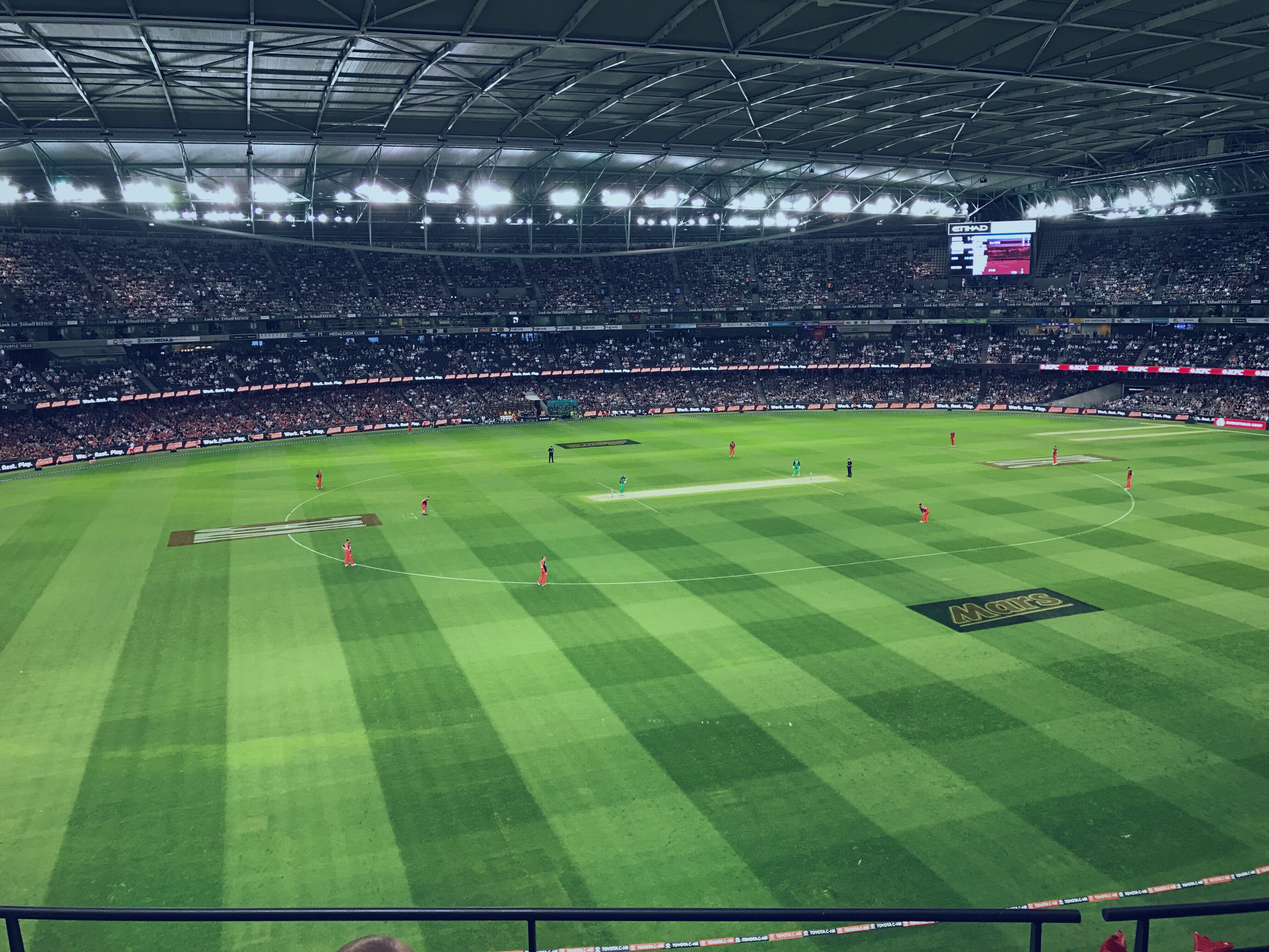 A packed Etihad stadium for Renegades vs Stars in BBL