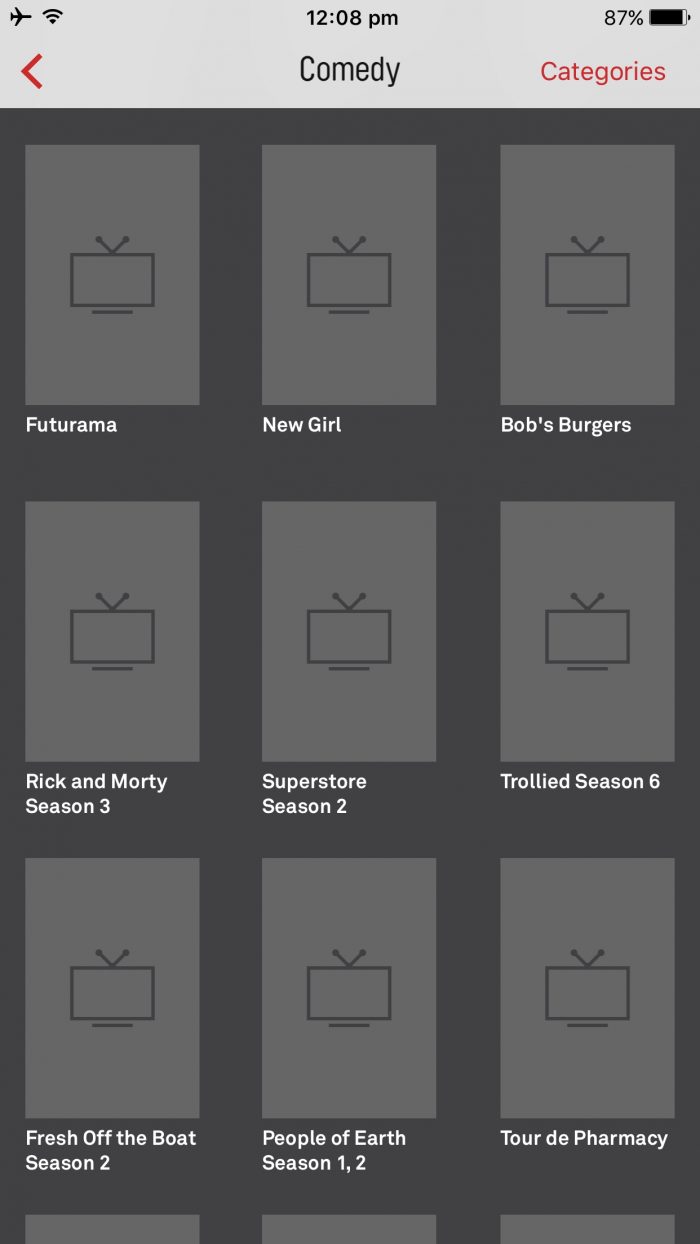 Qantas streaming app issues
