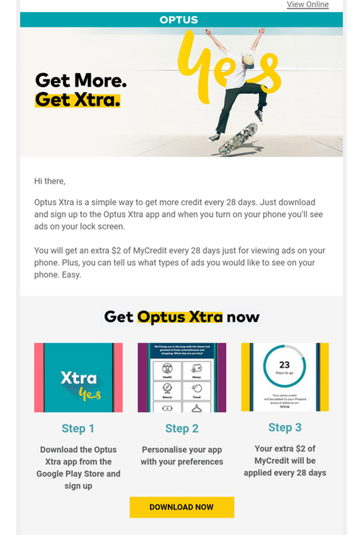optus xtra app unethical