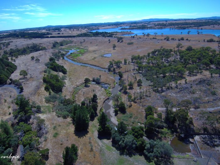 Upper Coliban reservoir river