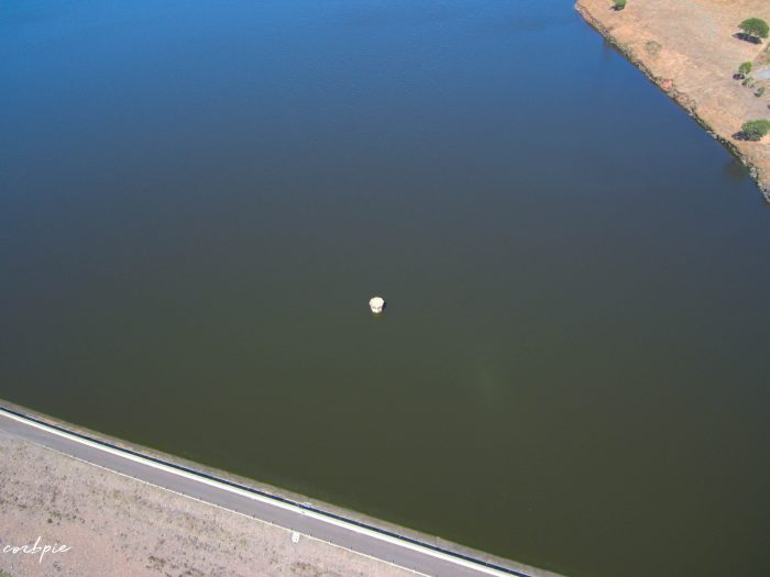 Upper Coliban dam wall intake tower