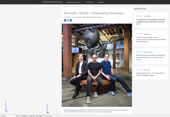 microsoft github developer