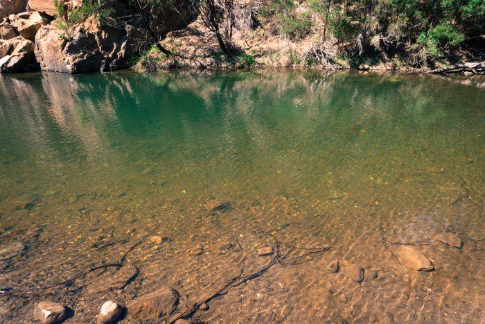 Grahams dam Lerderderg River 3