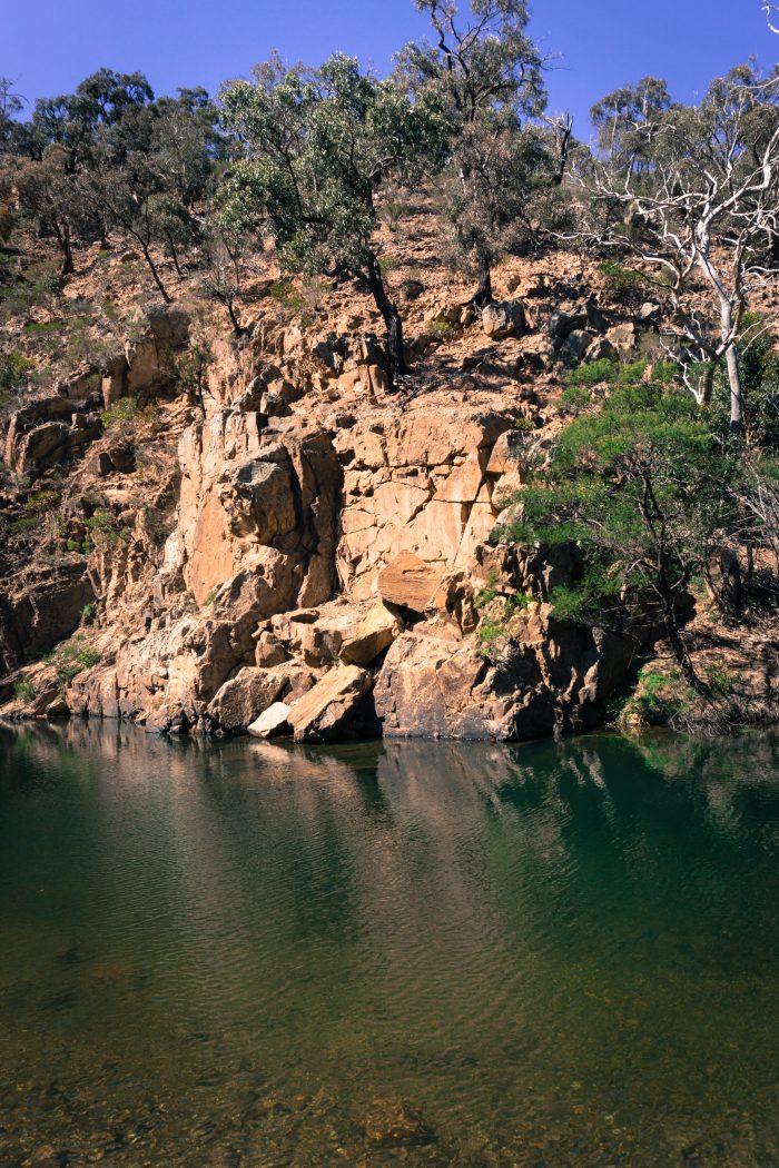 Grahams dam Lerderderg River 4