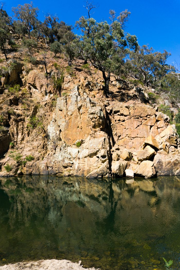 Grahams dam Lerderderg River 5