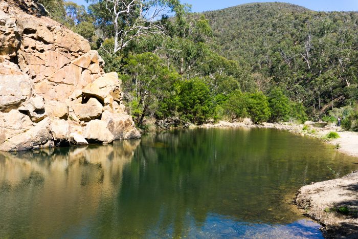 Grahams dam Lerderderg River 6