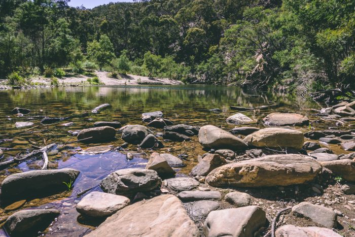 Grahams dam Lerderderg River 7