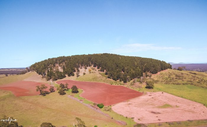 Mount Franklin Daylesford from afar