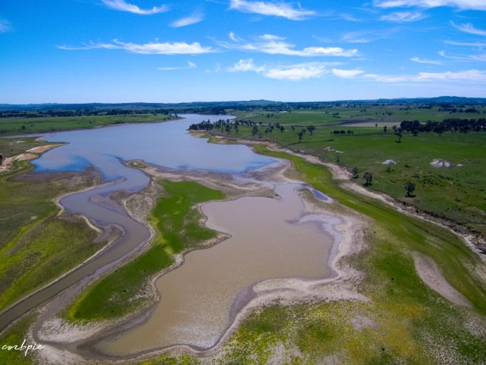 malmsbury reservoir drone dry 5