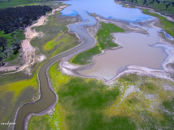 malmsbury reservoir drone dry 6