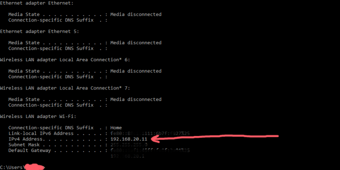 find your ipv4 find your ipv4