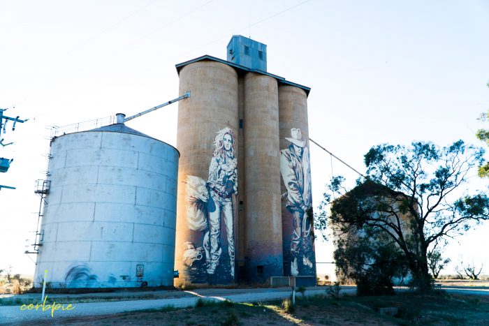 Roseberry silo art Silo trail 1