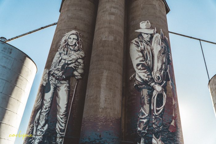 Roseberry silo art Silo trail 3