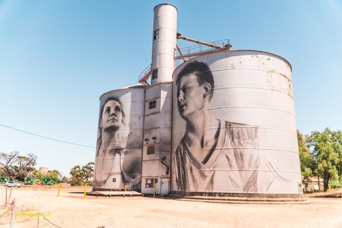 Rupanyup silo art Silo trail 2019 1