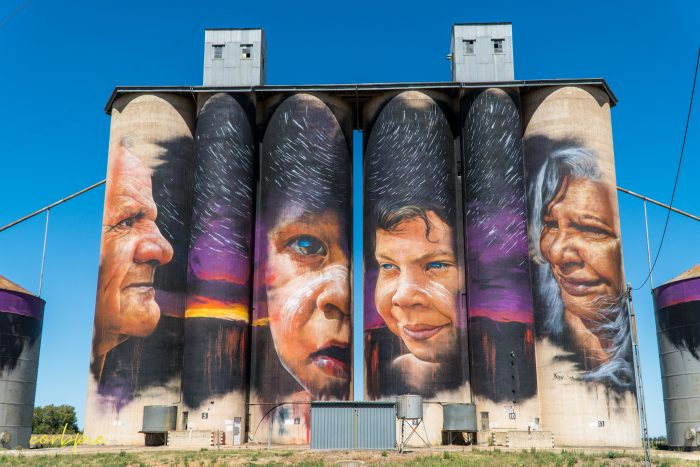 Sheep hills silo art silo trail 2019