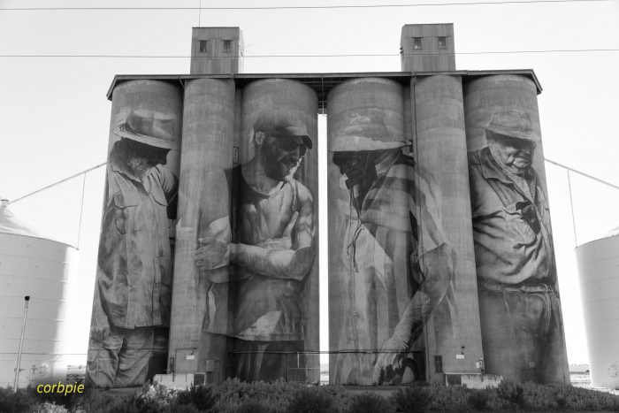brim silo art silo trail 2019 4 bw
