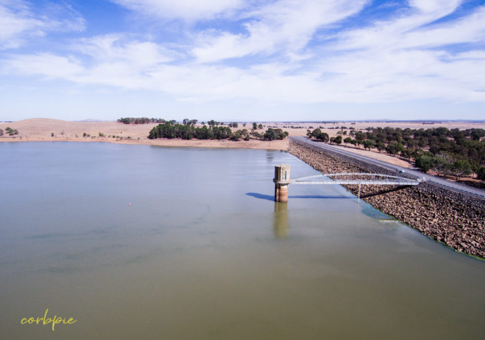 Cairn Curran reservoir drone 2019 12