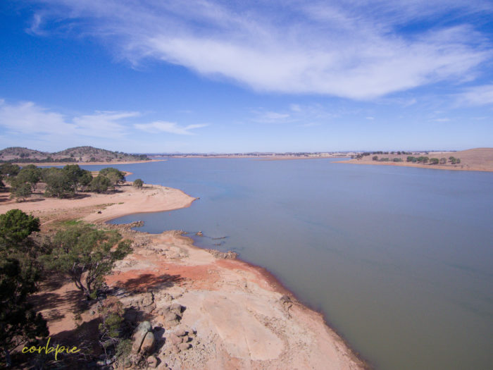 Cairn Curran reservoir drone 2019 13