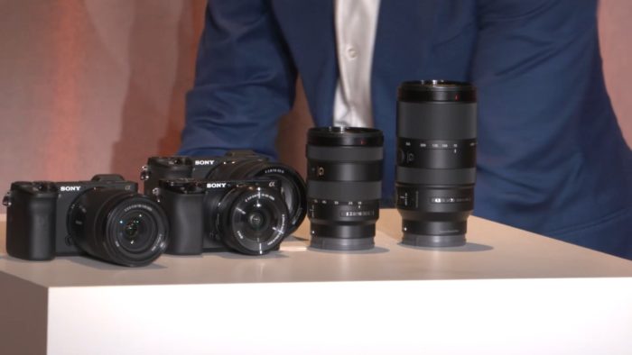 sony a6600 and a6100 camera release