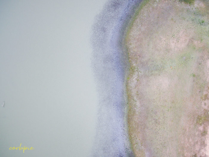 Barkers Creek Reservoir Harcourt drone 13