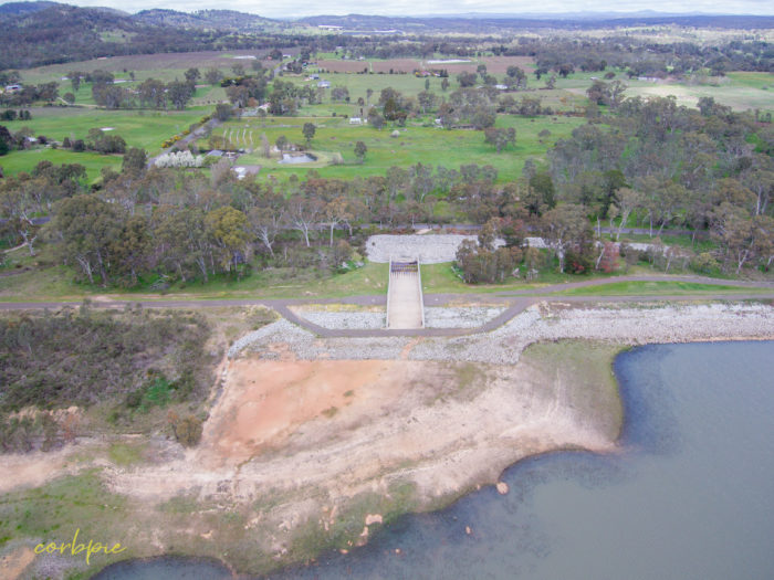 Barkers Creek Reservoir Harcourt drone 15
