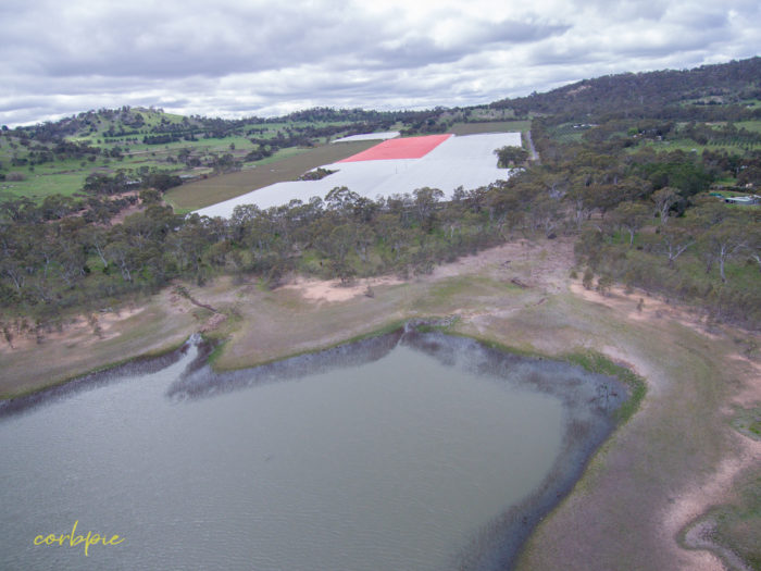 Barkers Creek Reservoir Harcourt drone 17