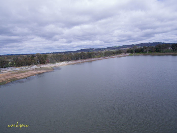 Barkers Creek Reservoir Harcourt drone 19