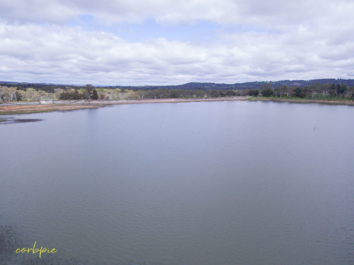 Barkers Creek Reservoir Harcourt drone 3