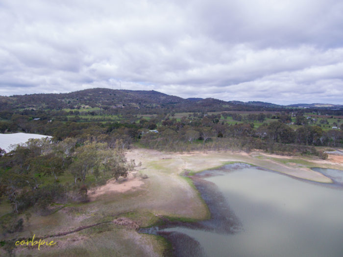 Barkers Creek Reservoir Harcourt drone 5