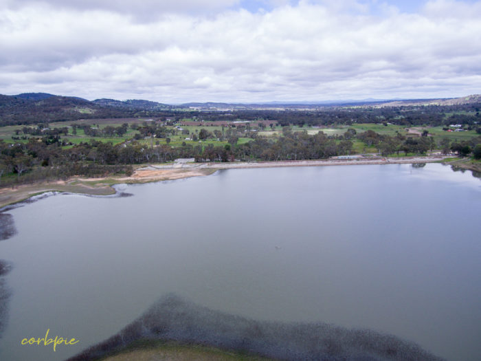 Barkers Creek Reservoir Harcourt drone 9