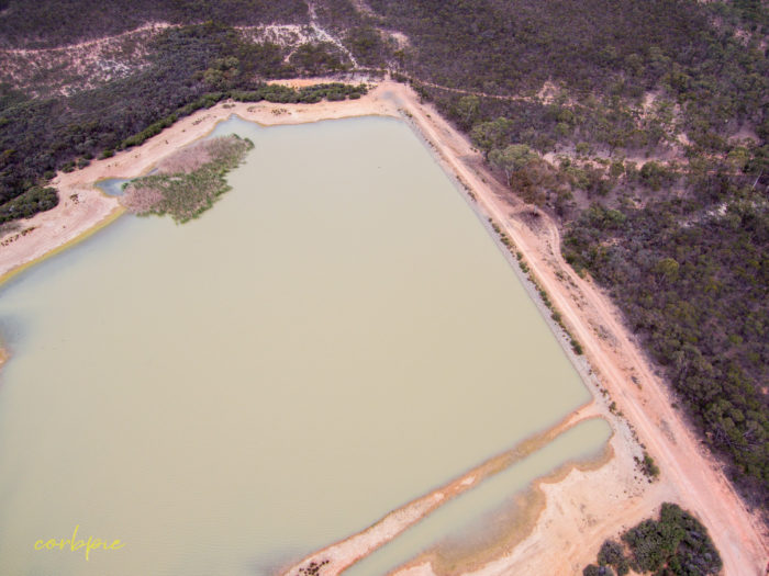 cockatoo hill reservoir drone 1
