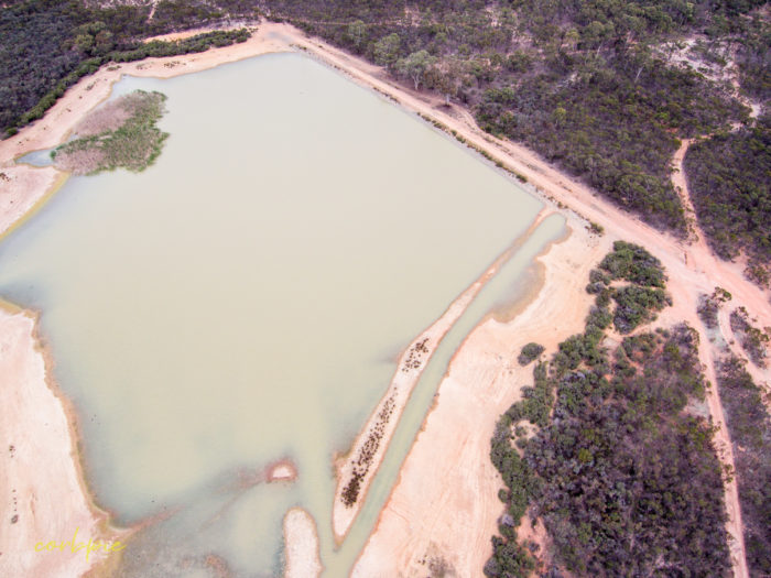 cockatoo hill reservoir drone 10