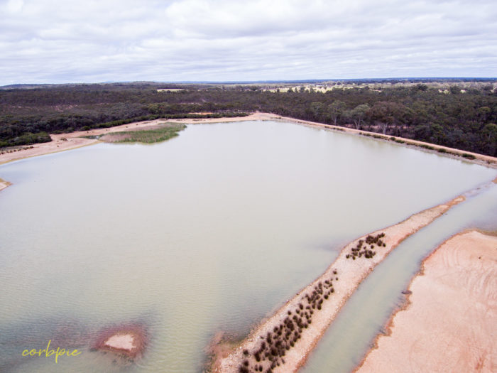 cockatoo hill reservoir drone 11