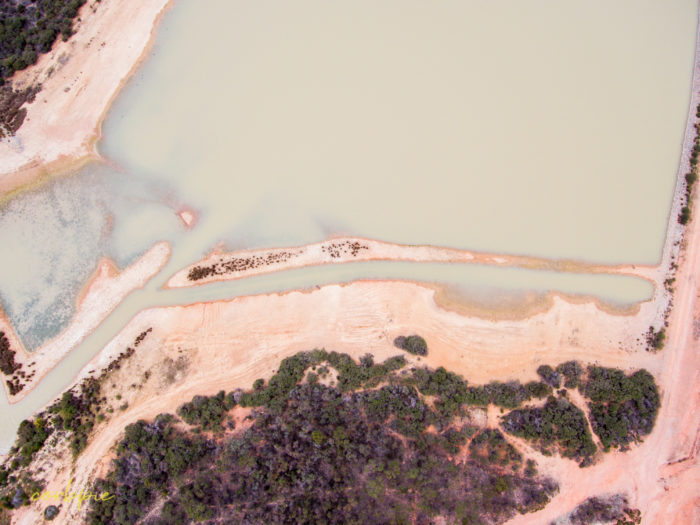 cockatoo hill reservoir drone 2