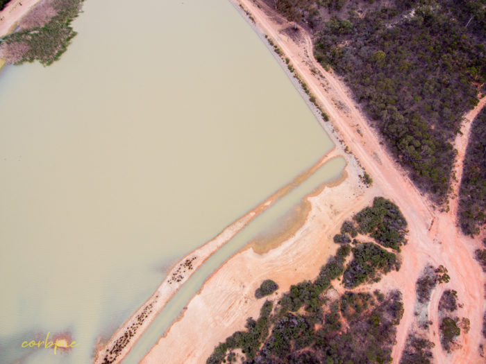 cockatoo hill reservoir drone 3