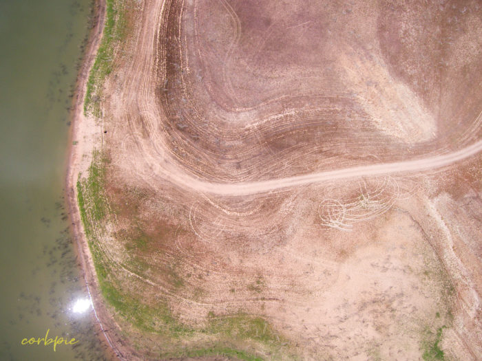 Point King Bay Lake Eppalock drone 10