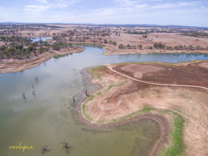 Point King Bay Lake Eppalock drone 11