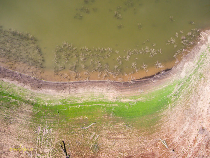 Point King Bay Lake Eppalock drone 12