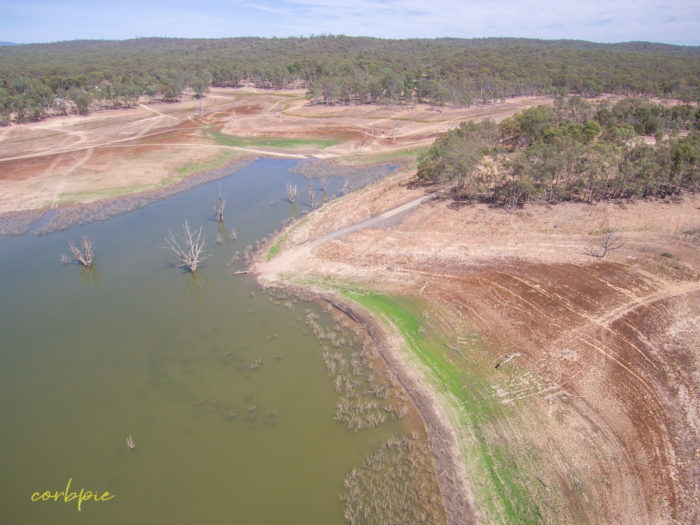 Point King Bay Lake Eppalock drone 2