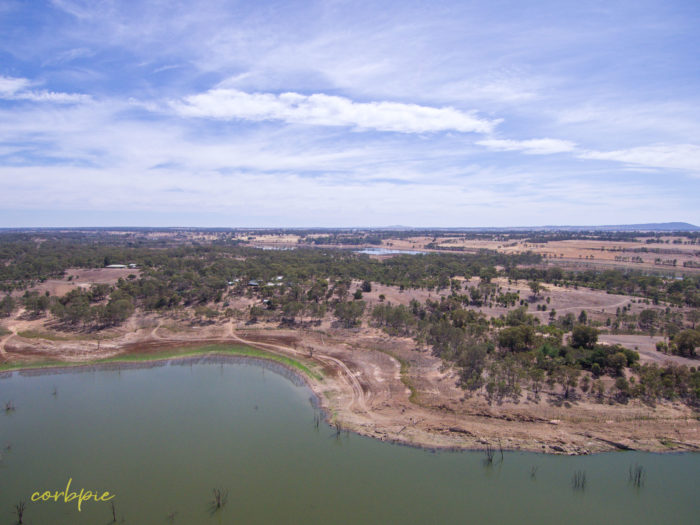 Point King Bay Lake Eppalock drone 8