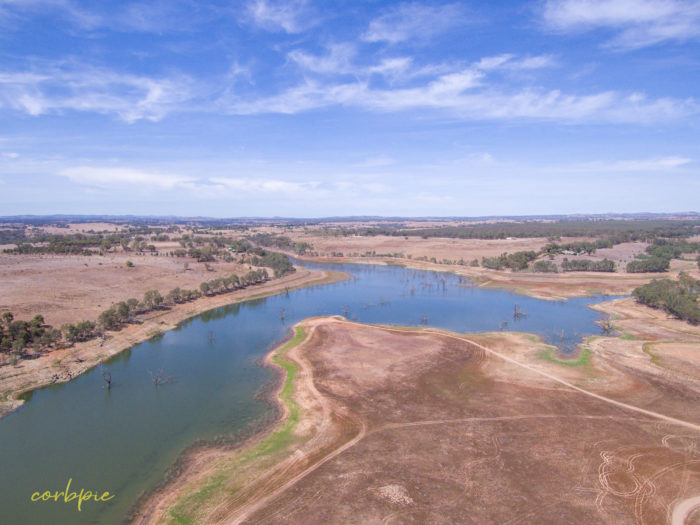 Point King Bay Lake Eppalock drone 9