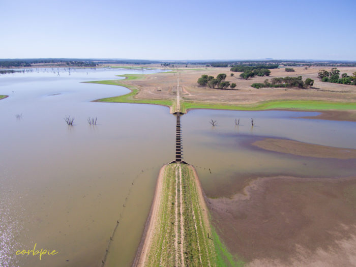 Cairn Curran old bridge drone 2