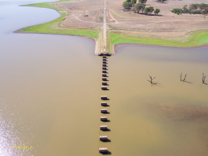 Cairn Curran old bridge drone 3