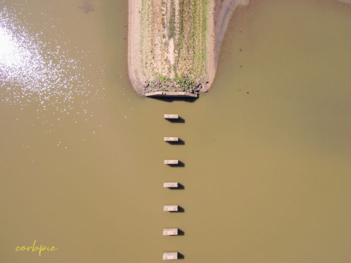 Cairn Curran old bridge drone 4