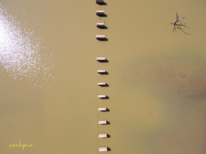 Cairn Curran old bridge drone 5