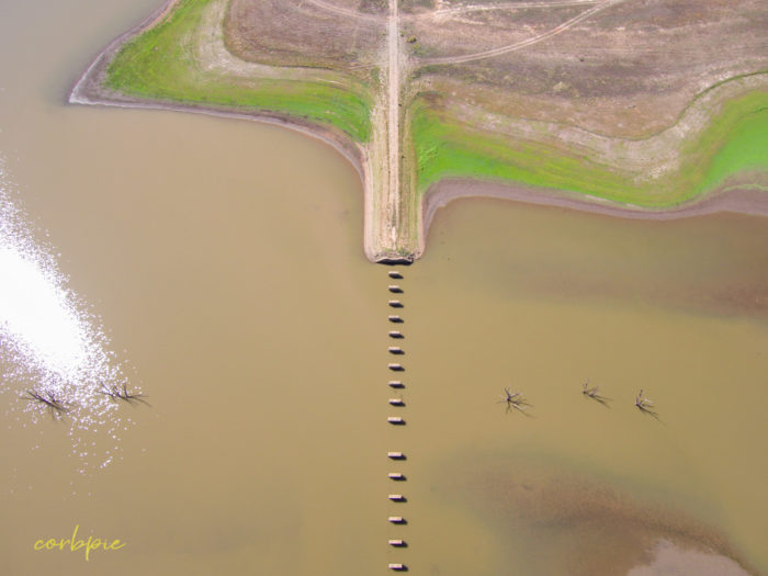 Cairn Curran old bridge drone 7