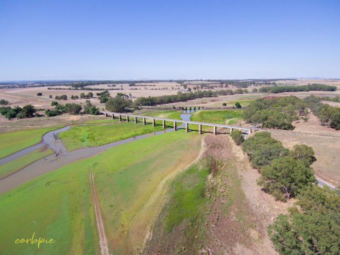 Cairn Curran rail bridge drone 4