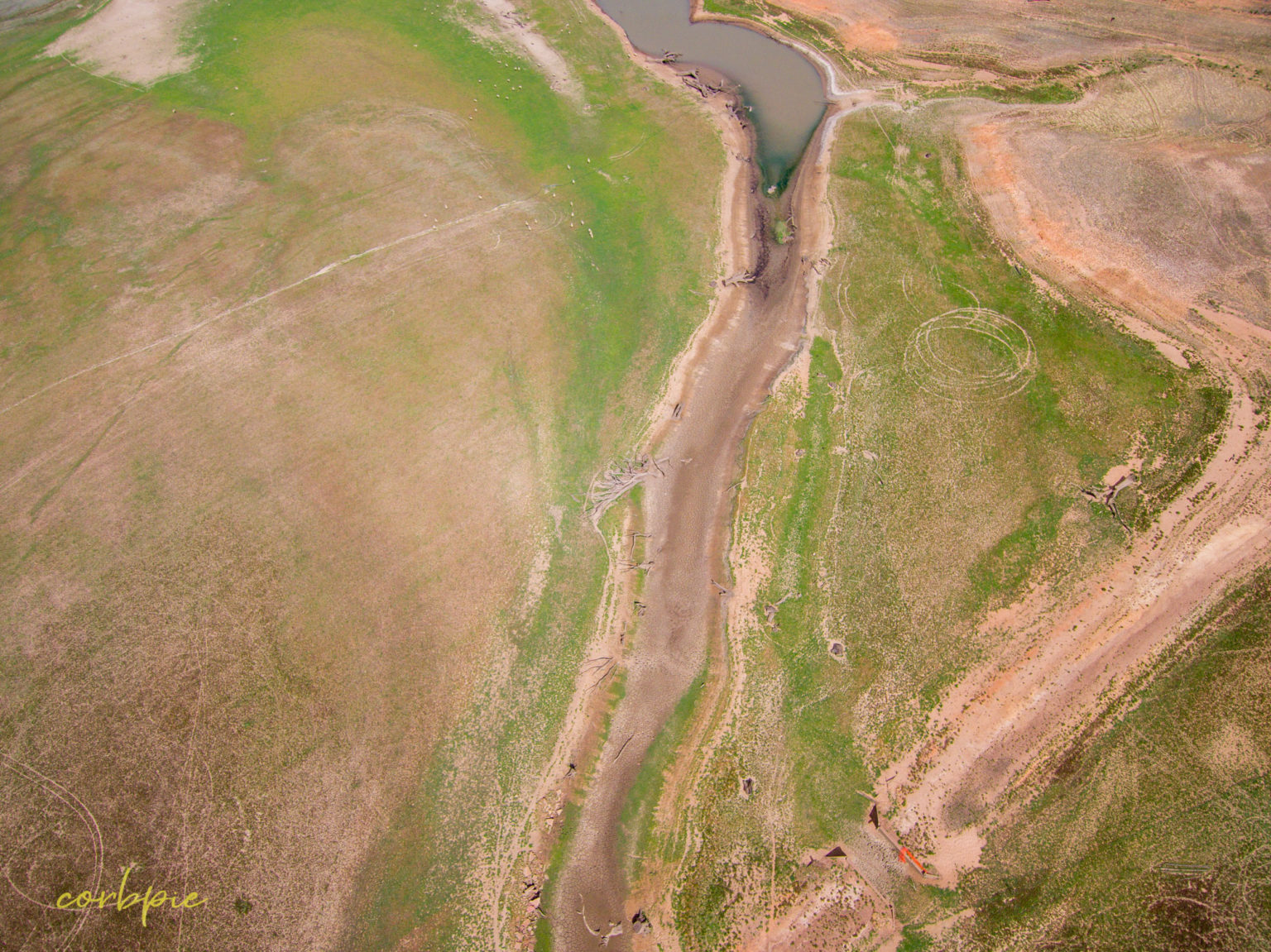 Derrinal Pool Lake Eppalock drone images and video – write