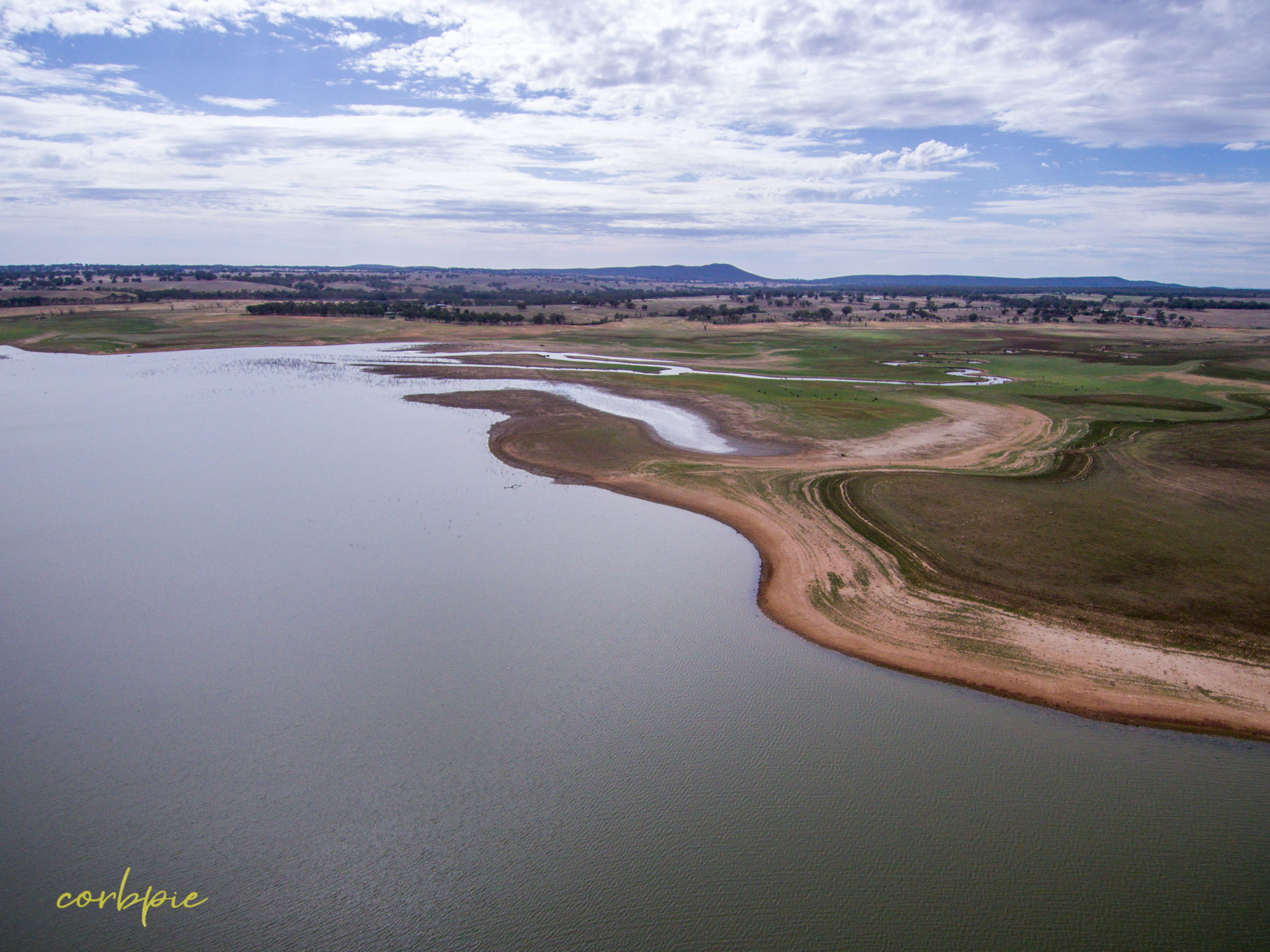 Derrinal Pool Lake Eppalock drone images and video – write