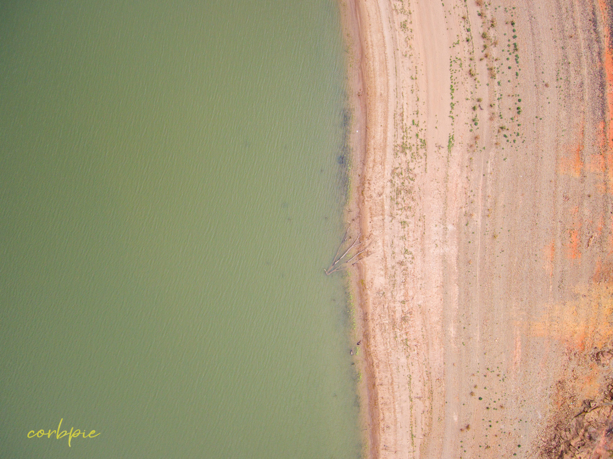 Derrinal Pool Lake Eppalock drone images and video – write
